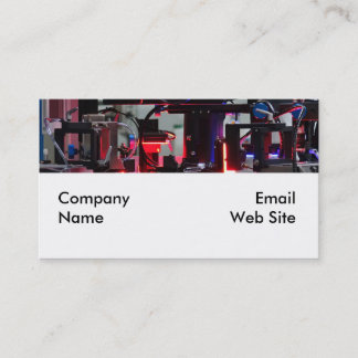 High Tech Industrial Robot Business Card