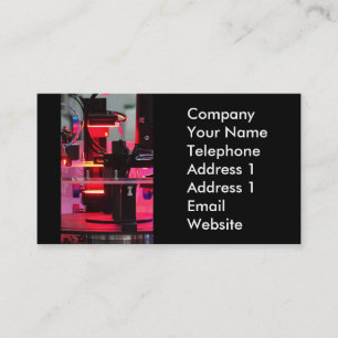 High Tech Industrial Robot Business Card