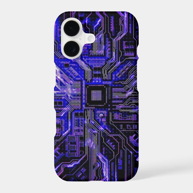 High tech technology wallpaper circuit board engin (Back)