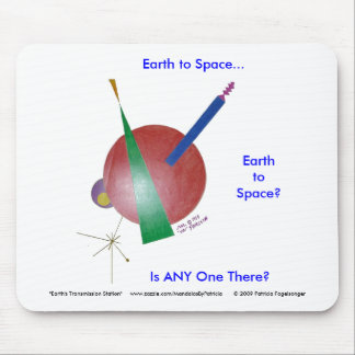 "High Tech Telephone to God" Mousepad