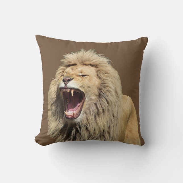 High Tension Lion Cushion (Front)