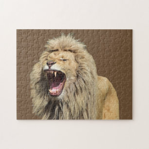 High Tension Lion Jigsaw Puzzle
