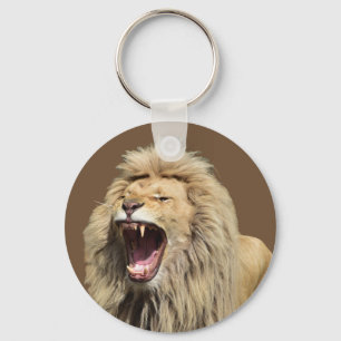High Tension Lion Key Ring