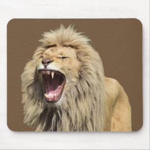 High Tension Lion Mouse Pad