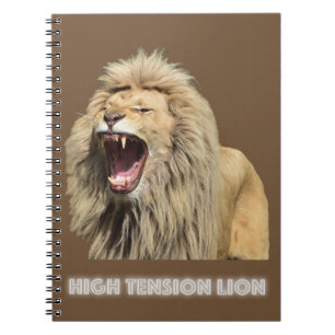 High Tension Lion Notebook