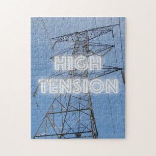 High Tension Tower Jigsaw Puzzle
