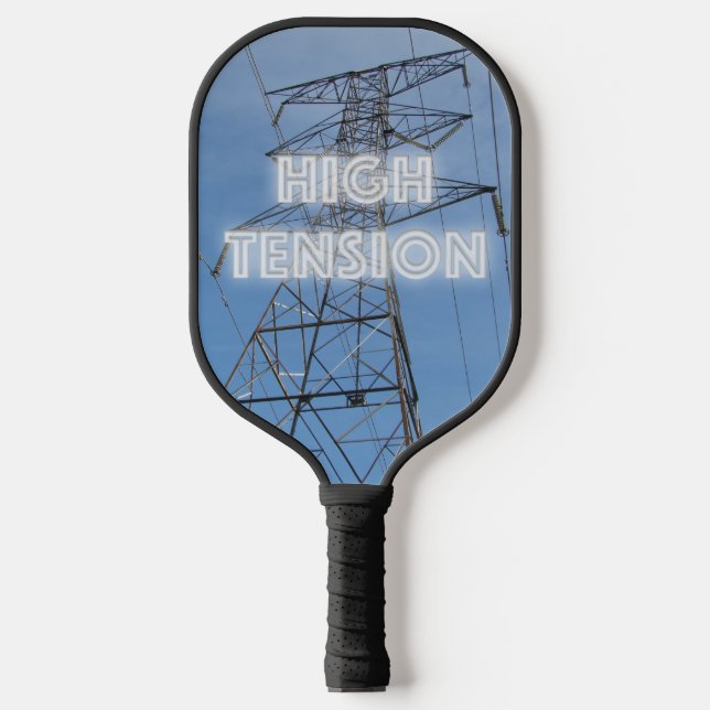 High Tension Tower Pickleball Paddle (Front)