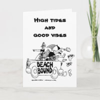 HIGH TIDES AND GOOD TIMES *50th* BIRTHDAY Card