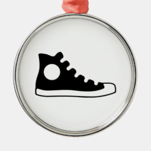 High Top Sneaker Metal Ornament