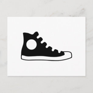 High Top Sneaker Postcard
