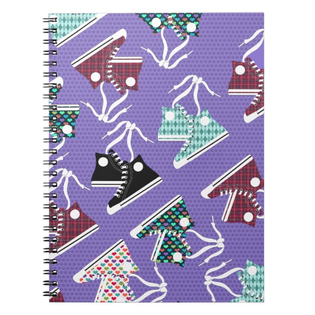 High Tops Pattern Notebook (Front)
