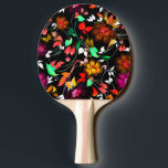High Tops Ping Pong Paddle<br><div class="desc">Cute vintage colourful floral texture</div>