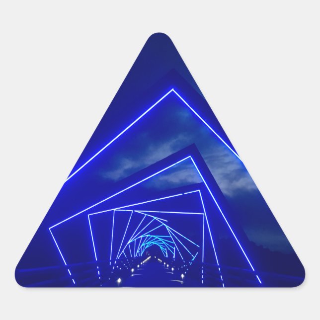 high trestle bridge triangle sticker (Front)