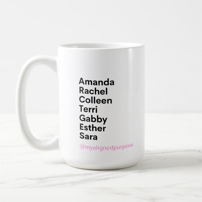 High Vibe Powerful Women Mug (Left)