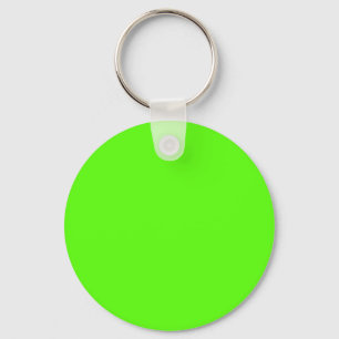 High Visibility Neon Green Key Ring