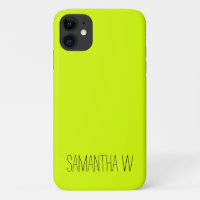 High Visibility Neon Yellow