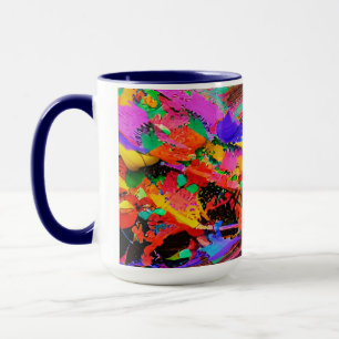High Voltage Abstraction Mug