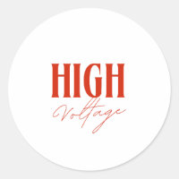 High Voltage – Bold Electric Energy Design