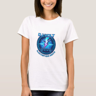 High Voltage DJ Lightning Logo Tee