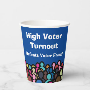 High Voter Turnout Defeats Voter Fraud in 2026 Paper Cups
