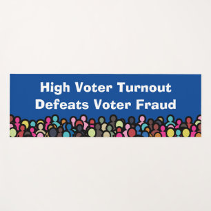 High Voter Turnout Defeats Voter Fraud in 2026 Yoga Mat