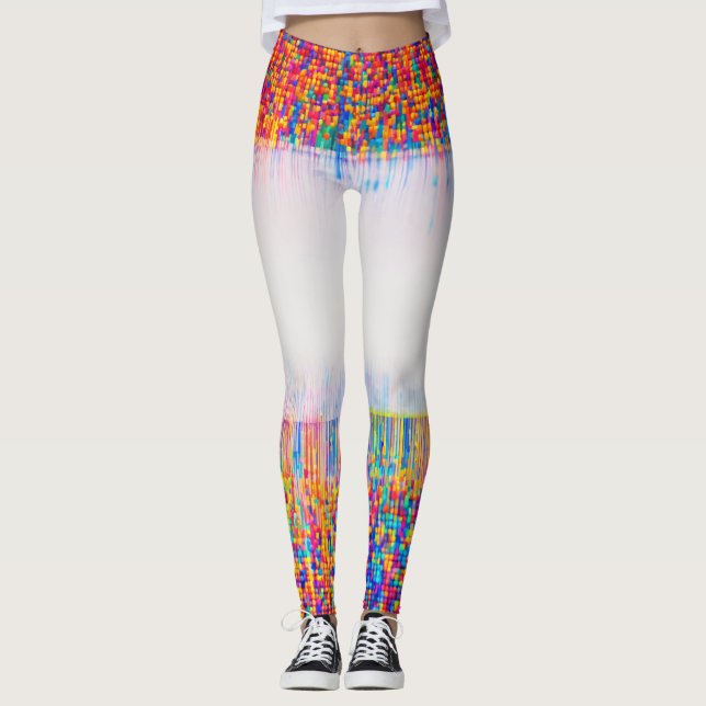 High-Waist Women's Leggings - Stylish, Stretchable (Front)