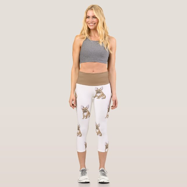 High Waisted Capris (Front)