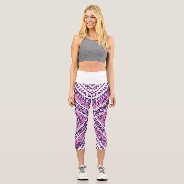 High Waisted Capris (Front)