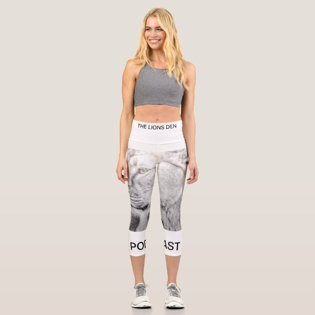 High Waisted Capris (Front)