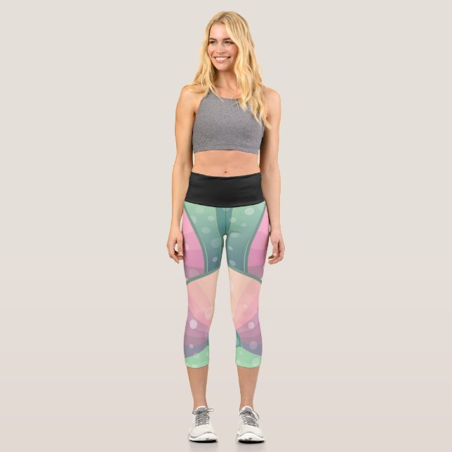 High Waisted Capris (Front)