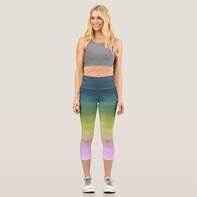High Waisted Capris (Front)