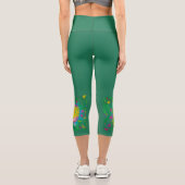 High Waisted Capris (Back)