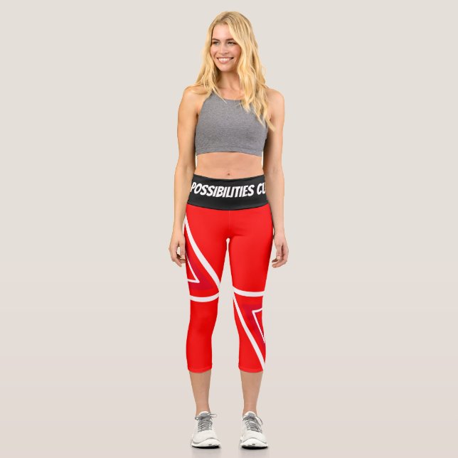 High Waisted Capris (Front)