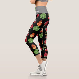High Waisted Capris