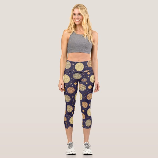 High Waisted Capris (Front)