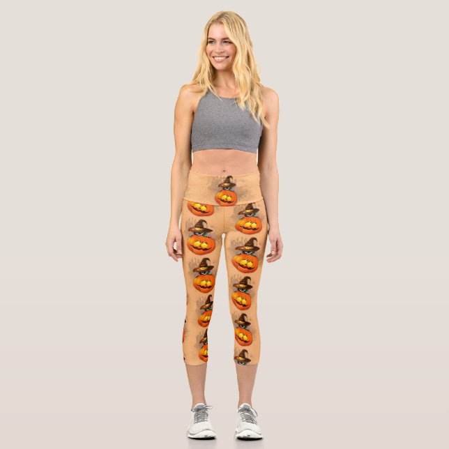 High Waisted Capris (Front)