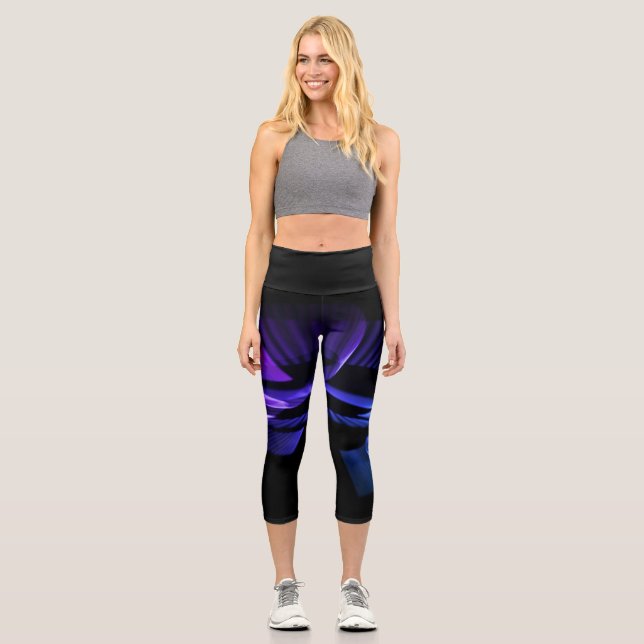 High Waisted Capris (Front)