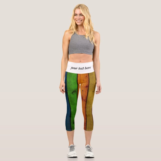 High Waisted Capris (Front)