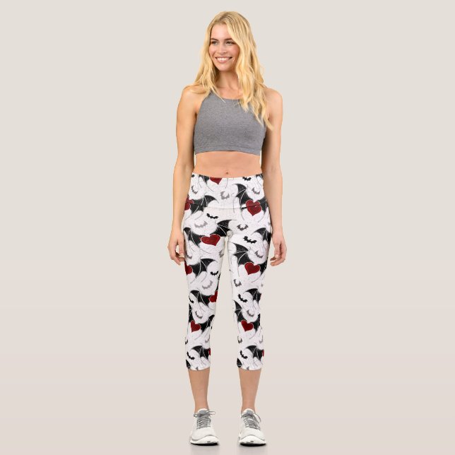 High Waisted Capris (Front)