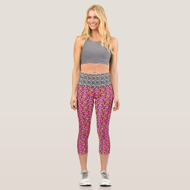 High Waisted Capris (Front)