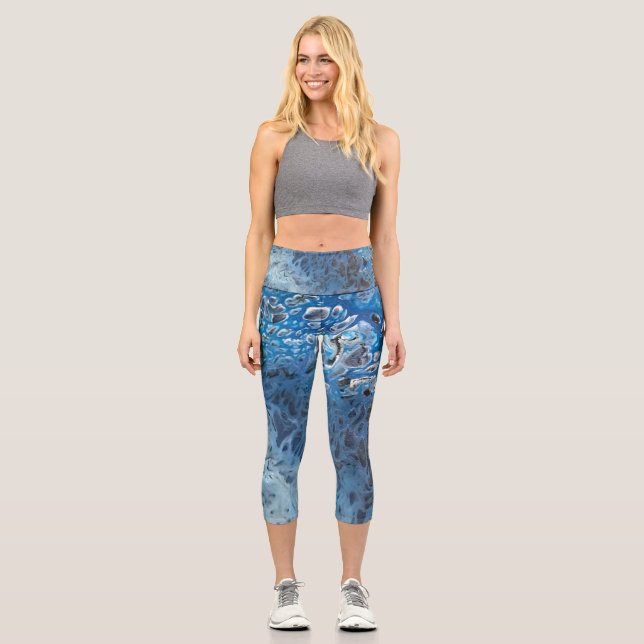 High Waisted Capris (Front)