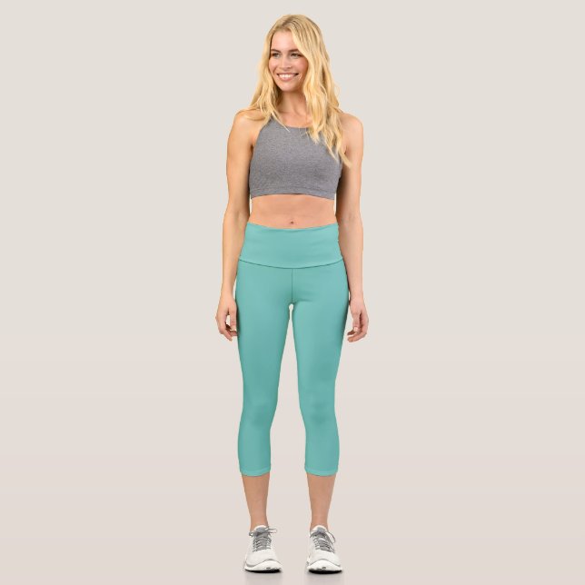 High Waisted Capris (Front)