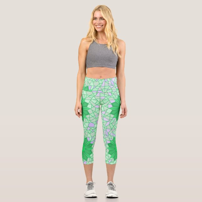 High Waisted Capris (Front)