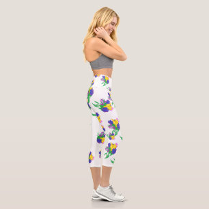 High Waisted Capris Tulips