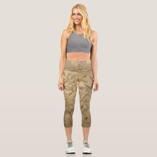 High Waisted Yoga Capris, XS (0-2) Capri Leggings