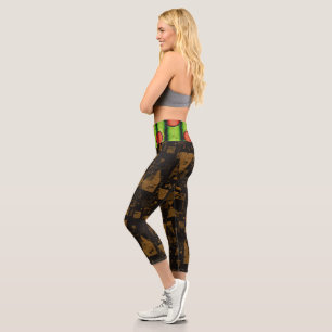 High Waisted Yoga Capris, XS (0-2) Capri Leggings