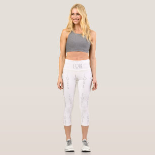 High Waisted Yoga Capris, XS (0-2) Capri Leggings