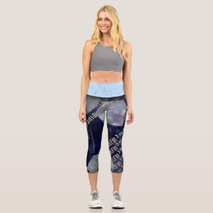 High Waisted Yoga Capris, XS (0-2) Capri Leggings