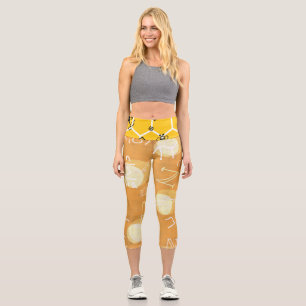 High Waisted Yoga Capris, XS (0-2) Capri Leggings