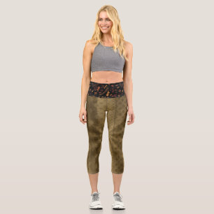 High Waisted Yoga Capris, XS (0-2) Capri Leggings